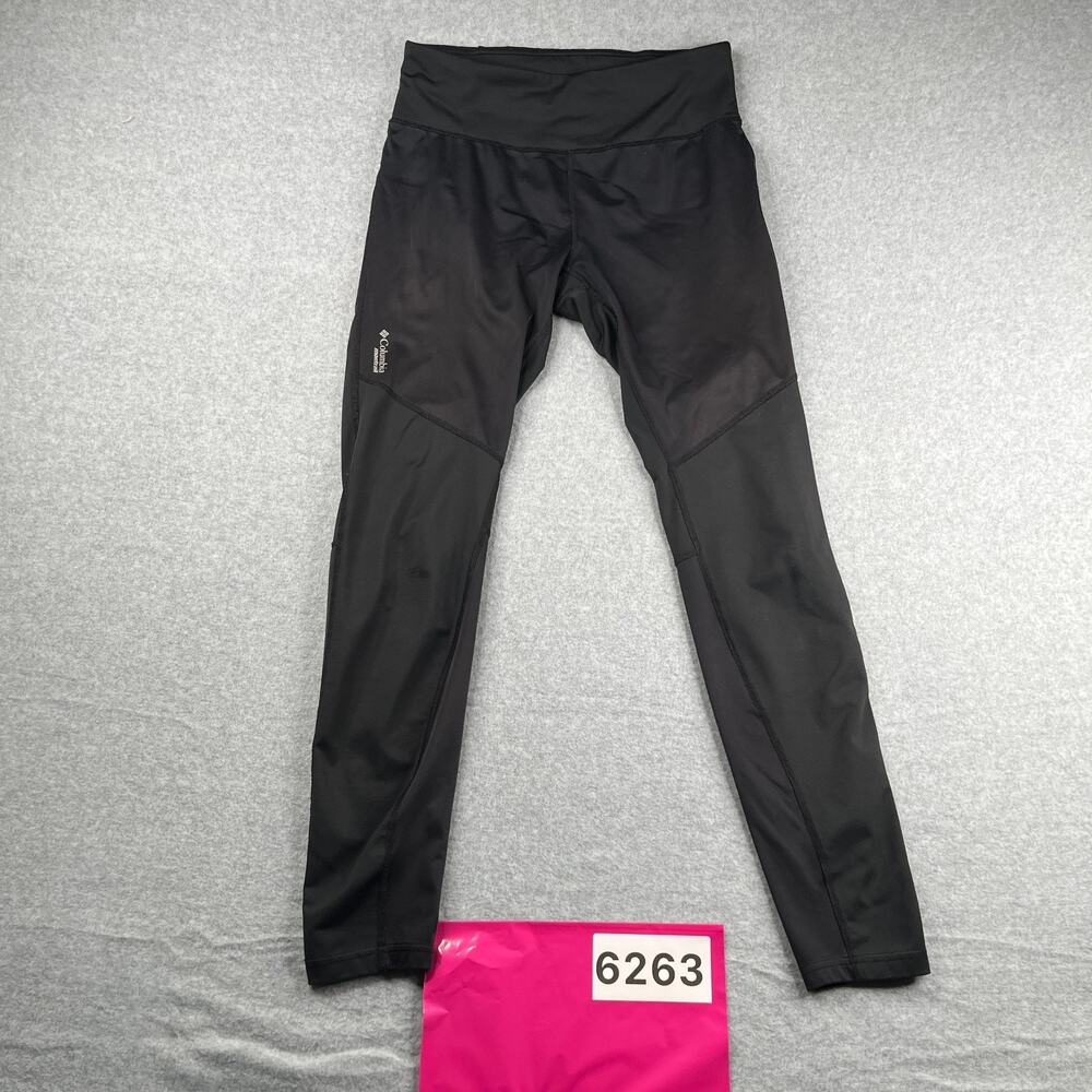 Columbia Montrail Leggings Perfomance Womens Size Medium Black Stretch